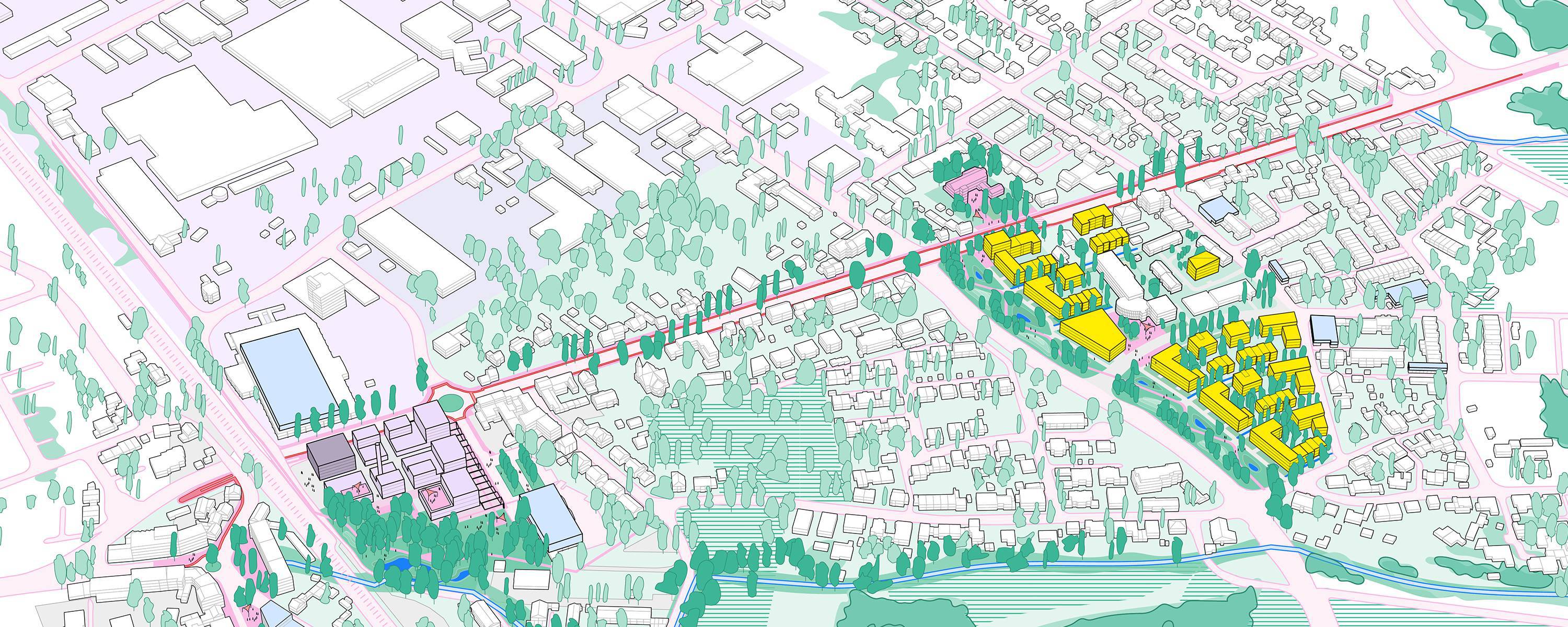 berchtoldkrass: Entwicklung der ehemaligen Gewerbe&shy;standorte Neumann & Büren und ara